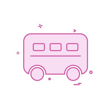 Van simge tasarlamak vektör