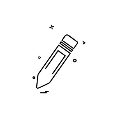 Kalem simge tasarlamak vektör