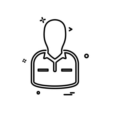 Avatar simge tasarlamak vektör