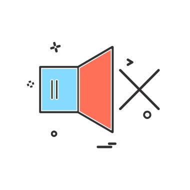 Birim simge tasarlamak vektör