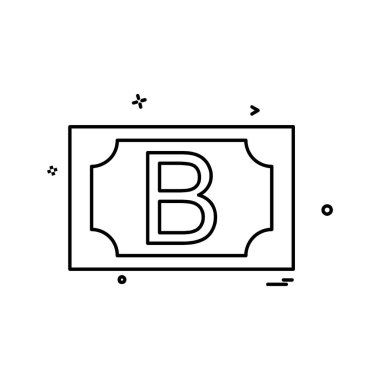 Doları simge tasarlamak vektör