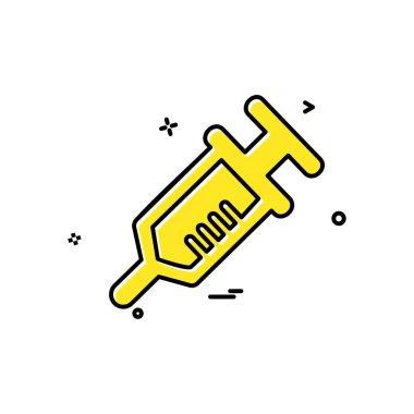 Tıbbi simge tasarım, renkli vektör çizim