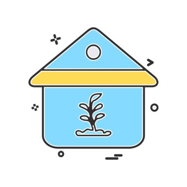 Hava simgesi tasarım vektörü