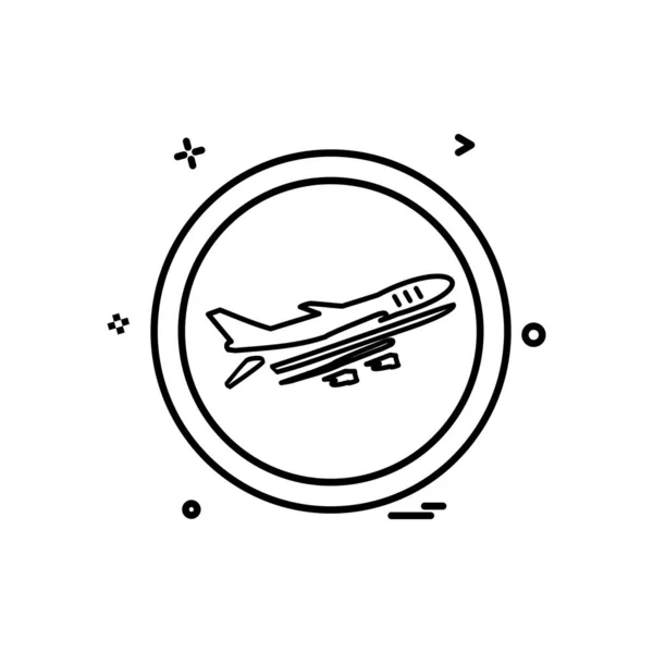 Travel Icon Design Vector — Stock Vector