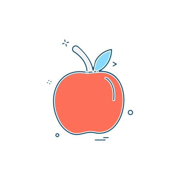 Fruits Icon Design Vector — Stock Vector