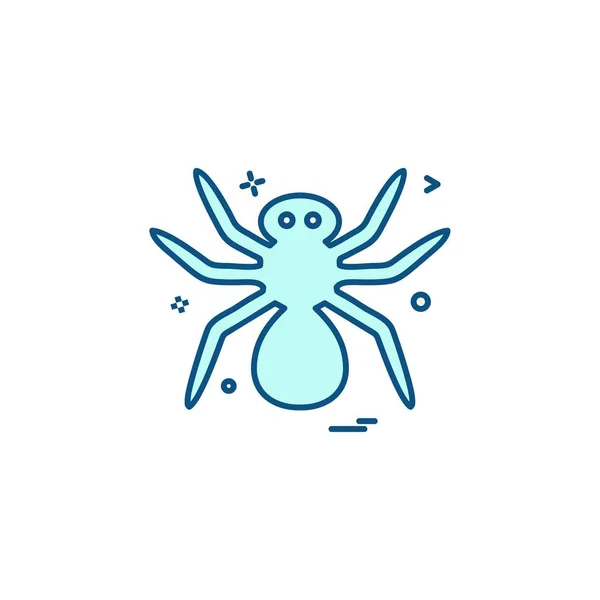 Insects Icon Design Vector — Stock Vector