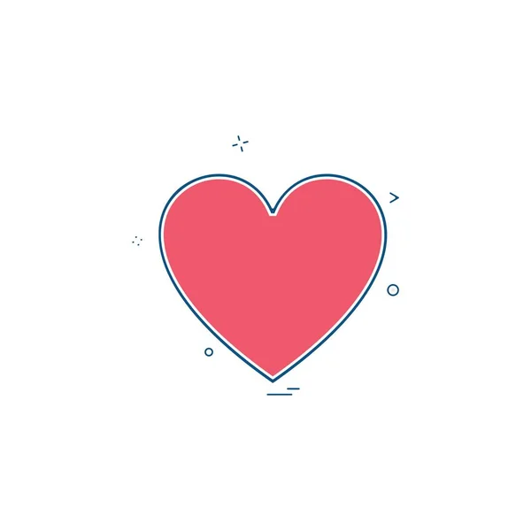 Векторная Иллюстрация Иконок Сердца — стоковый вектор