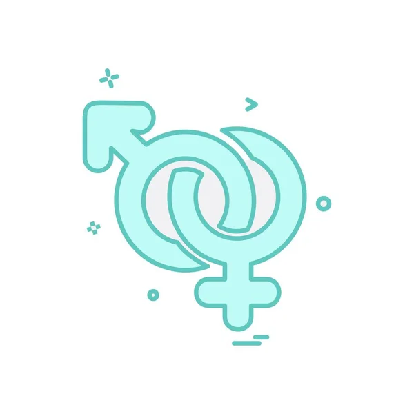 Female Icon Design Vector Illustration — Stock Vector