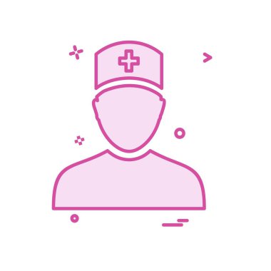 Avatar erkek simge tasarım vektörü