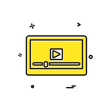 Web yerleşim simgesi tasarım vektörü