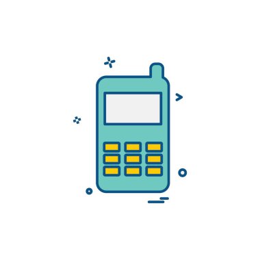 Bilgisayar Teknolojisi simgesi tasarım vektörü