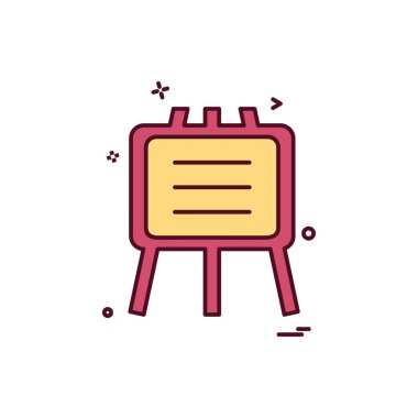 Pano simgesi tasarım vektörü 