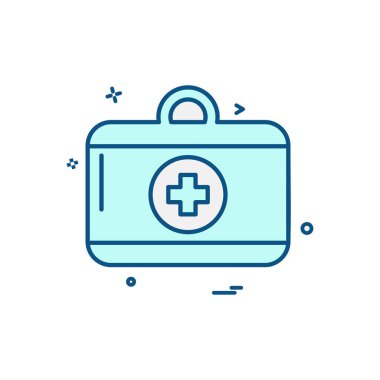 Sağlık simgesi tasarım vektörü 