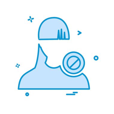 Kadın simge tasarlamak vektör