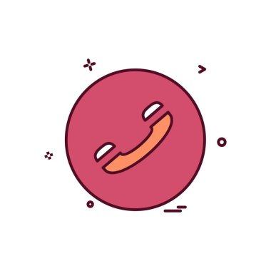 Arama simgesi tasarım, renkli vektör çizim