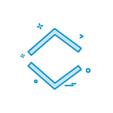 Ok simgesi tasarım vektörü