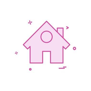 Ev simgesi tasarım vektörü