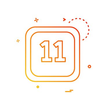 Takvim simge tasarlamak vektör 