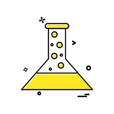 Tıbbi simge tasarım, renkli vektör çizim