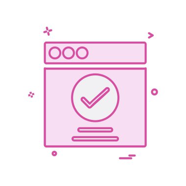 Web düzeni simge tasarım vektörü