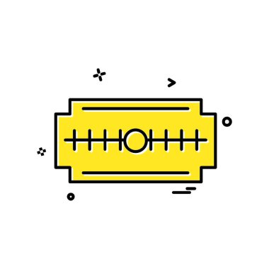 Bıçak simgesi tasarım vektörü