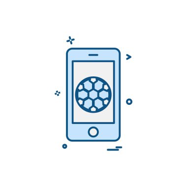 Sporrts ve Oyunlar simge tasarlamak vektör