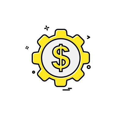 İş simgesi tasarım vektörü 