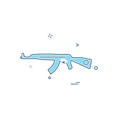 Silah simge tasarlamak vektör 