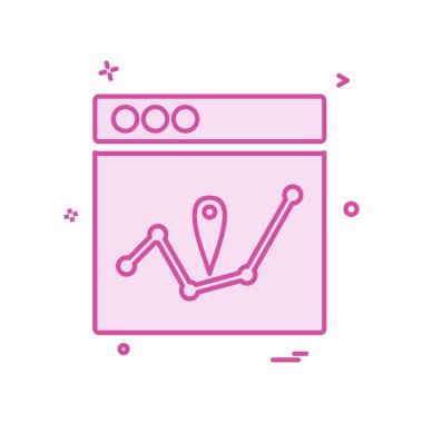 Web düzeni simge tasarım vektörü