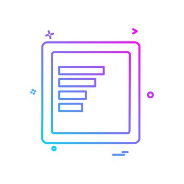 Dosya simgesi tasarım vektörü