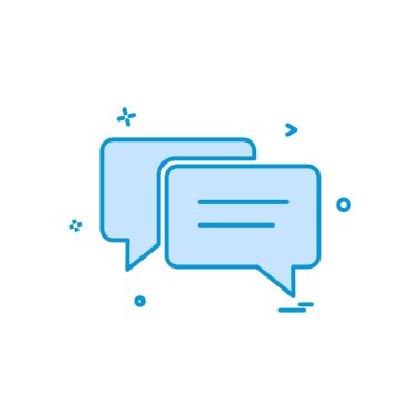 İleti simge tasarlamak vektör