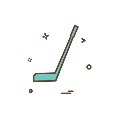 Golf simge tasarlamak vektör 