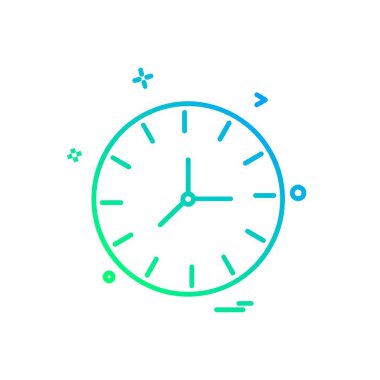 Kilit simgesi tasarım, vektör çizim