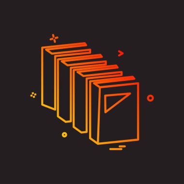 Eğitim simge tasarlamak vektör