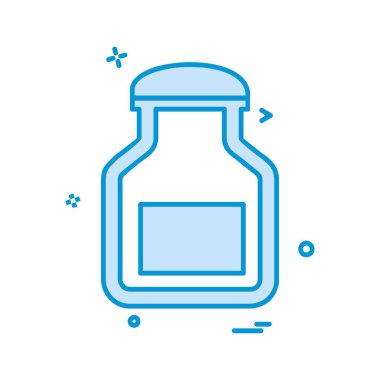 Tıbbi simge tasarım, renkli vektör çizim