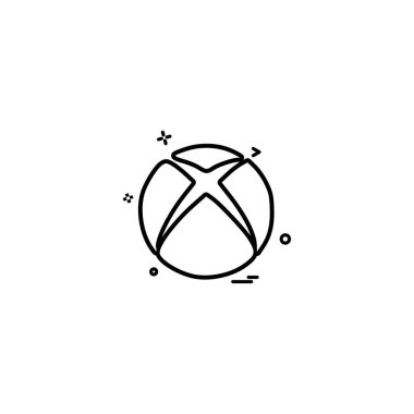 Xbox simge tasarlamak vektör 