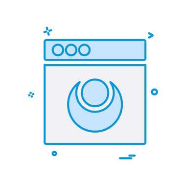 Web düzeni simge tasarım vektörü