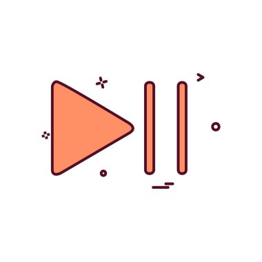 Ortam simgesi tasarım vektörü