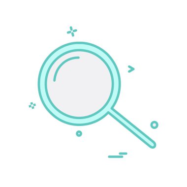 Arama simge tasarlamak vektör