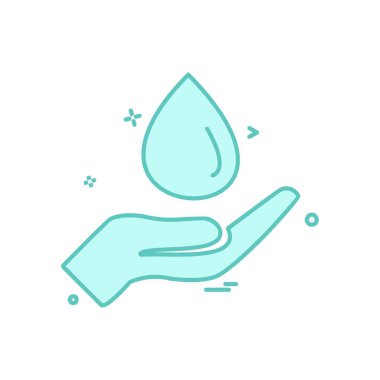 Tıbbi simge tasarım, renkli vektör çizim