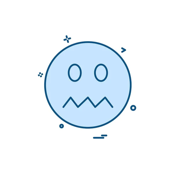 Emoji Iconos Diseño Vector — Vector de stock