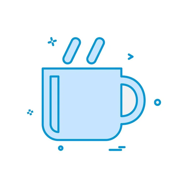 お茶のアイコン デザインのベクトル — ストックベクタ