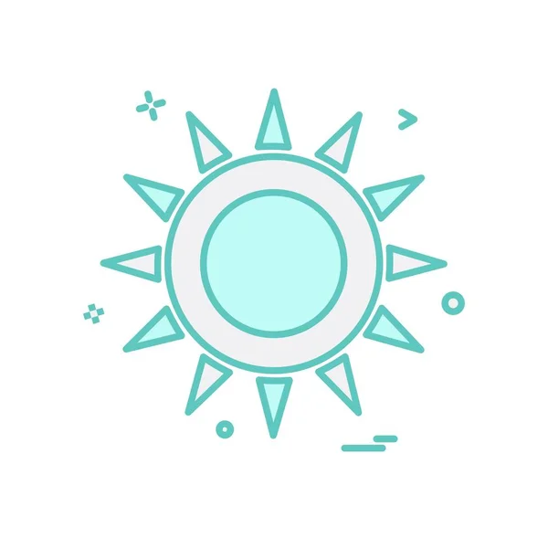 Вектор Иконок Солнца — стоковый вектор