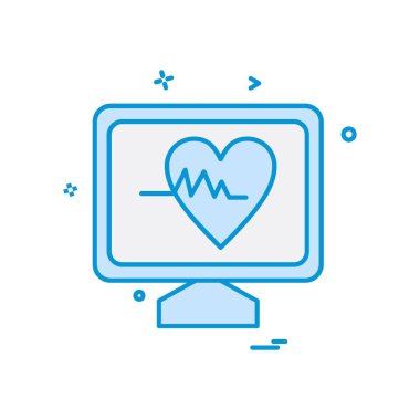 Bilgisayar simgesi tasarım vektörü