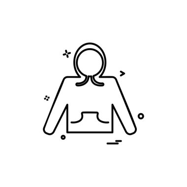 Bezler simge tasarlamak vektör 