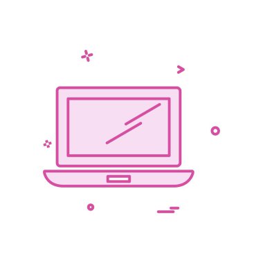 Bilgisayar simgesi tasarım vektörü