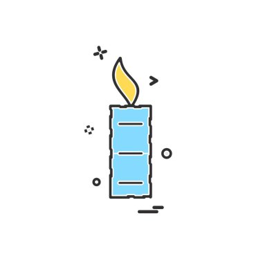 Noel simgesi tasarım vektörü