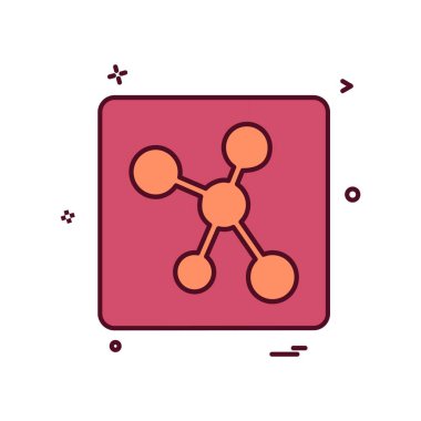 Simge tasarım vektörünü paylaş