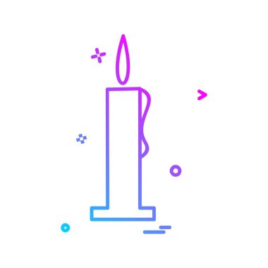 Mum simgesi tasarım vektörü