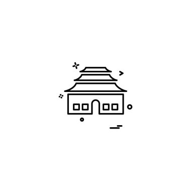 Kilise simge tasarlamak vektör 